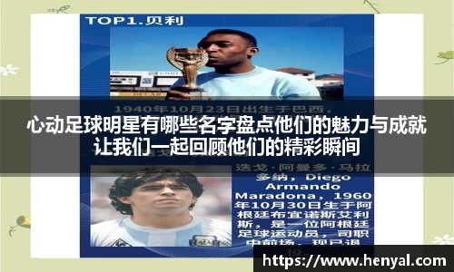 心动足球明星有哪些名字盘点他们的魅力与成就让我们一起回顾他们的精彩瞬间